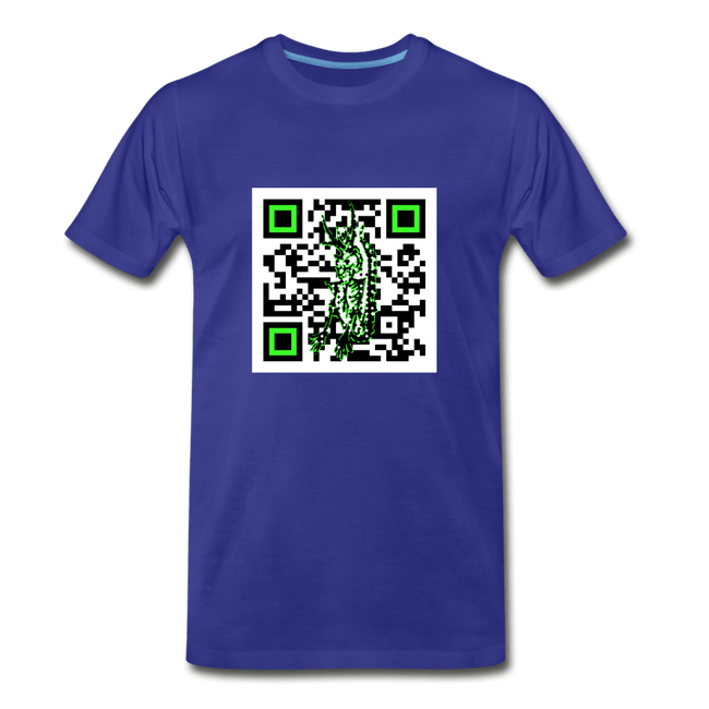 QR Code AtrixU - royal blue