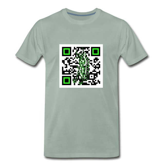 QR Code AtrixU - steel green