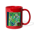 AtrixU High Cat Coffee Mug - red