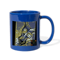 AtrixU High Cat Coffee Mug - royal blue