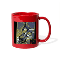 AtrixU High Cat Coffee Mug - red