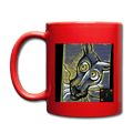 AtrixU High Cat Coffee Mug - red