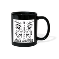 ATRIXU BLACK & WHITE COLLECTION COFFEE MUG - black