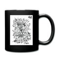 ATRIXU BLACK & WHITE COLLECTION COFFEE MUG - black