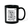 ATRIXU BLACK & WHITE COLLECTION COFFEE MUG - black