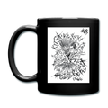 ATRIXU BLACK & WHITE COLLECTION COFFEE MUG - black