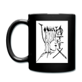 ATRIXU BLACK & WHITE COLLECTION COFFEE MUG - black