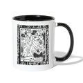 ATRIXU BLACK & WHITE COLLECTION COFFEE MUG - white/black