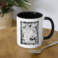 ATRIXU BLACK & WHITE COLLECTION COFFEE MUG - white/black