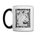 ATRIXU BLACK & WHITE COLLECTION COFFEE MUG - white/black
