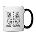 ATRIXU BLACK & WHITE COLLECTION COFFEE MUG - white/black