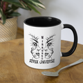 ATRIXU BLACK & WHITE COLLECTION COFFEE MUG - white/black