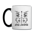 ATRIXU BLACK & WHITE COLLECTION COFFEE MUG - white/black