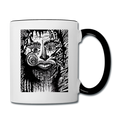 ATRIXU BLACK & WHITE COLLECTION COFFEE MUG - white/black
