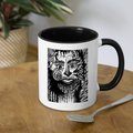 ATRIXU BLACK & WHITE COLLECTION COFFEE MUG - white/black