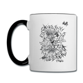 ATRIXU BLACK & WHITE COLLECTION COFFEE MUG - white/black