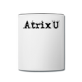 ATRIXU BLACK & WHITE COLLECTION COFFEE MUG - white/black