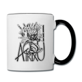 ATRIXU BLACK & WHITE COLLECTION COFFEE MUG - white/black
