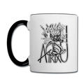 ATRIXU BLACK & WHITE COLLECTION COFFEE MUG - white/black