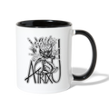 ATRIXU BLACK & WHITE COLLECTION COFFEE MUG - white/black