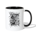 ATRIXU BLACK & WHITE COLLECTION COFFEE MUG - white/black