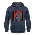 ATRIX UNIVERSE HOODIES - indigo heather/asphalt