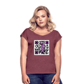 QR Code AtrixU Women's - heather burgundy