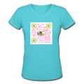 QR Code AtrixU Women's - aqua