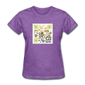 QR Code AtrixU Women's - purple heather