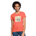 QR Code AtrixU Women's - heather coral