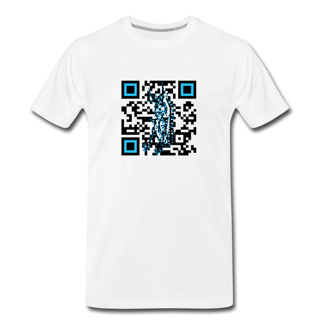 QR Code AtrixU Collection Men - white