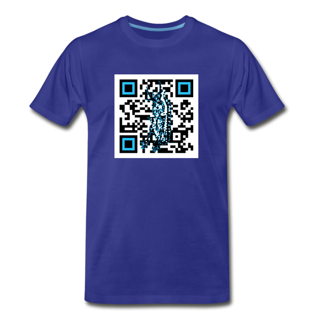 QR Code AtrixU Collection Men - royal blue