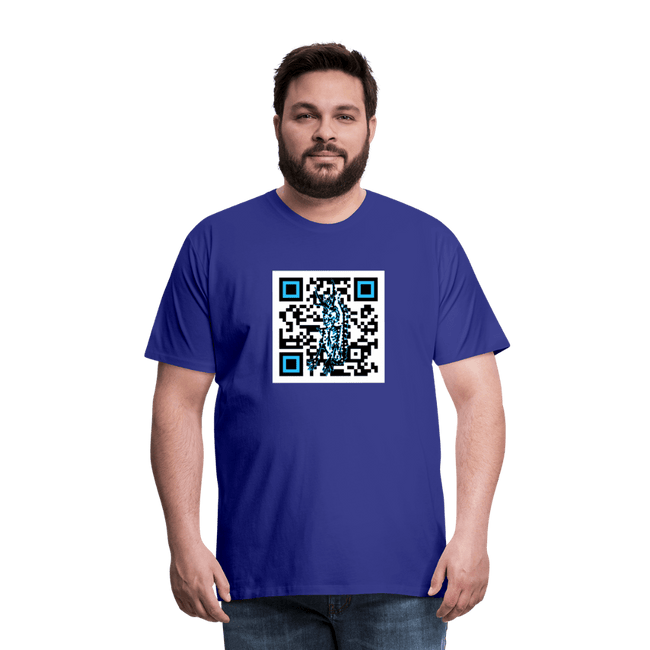 QR Code AtrixU Collection Men - royal blue