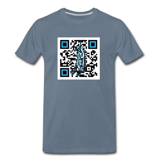 QR Code AtrixU Collection Men - steel blue