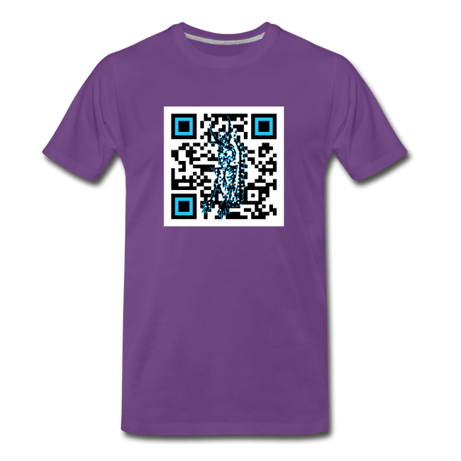 QR Code AtrixU Collection Men - purple
