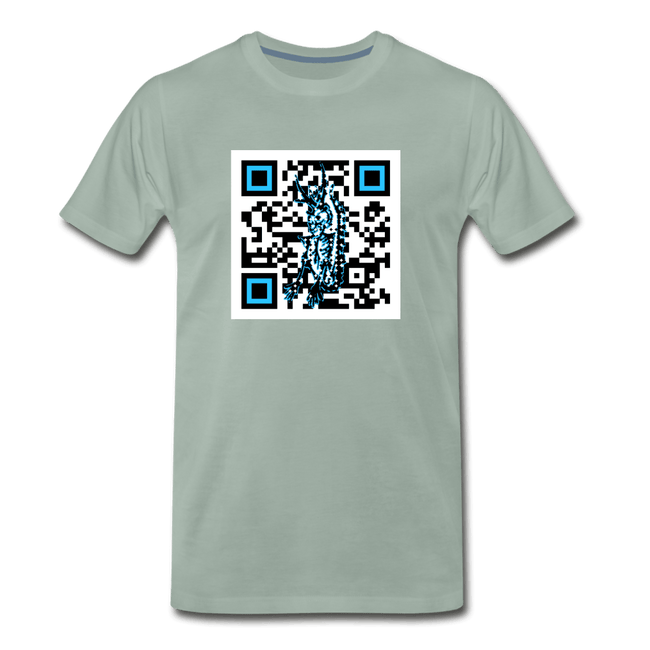 QR Code AtrixU Collection Men - steel green