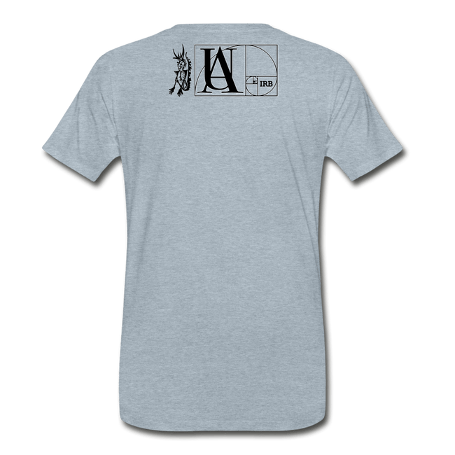 QR Code AtrixU Collection Men - heather ice blue