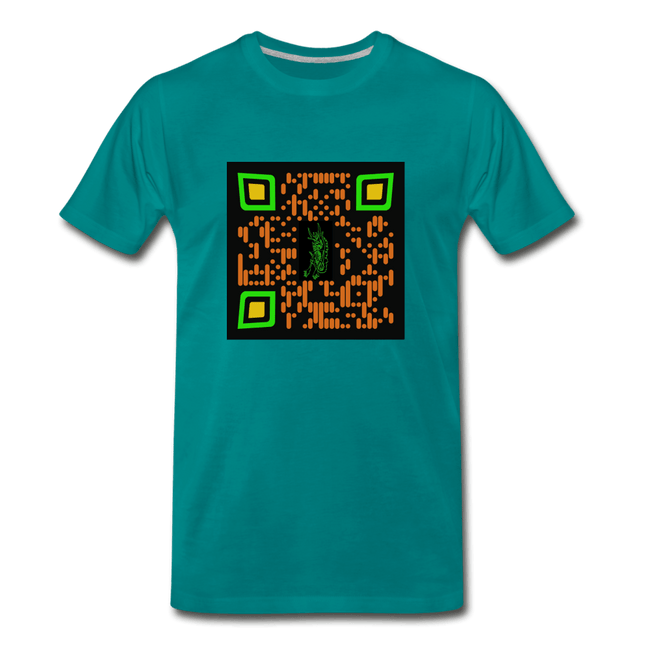 QR CODE ATRIXU COLLECTION MEN'S - teal