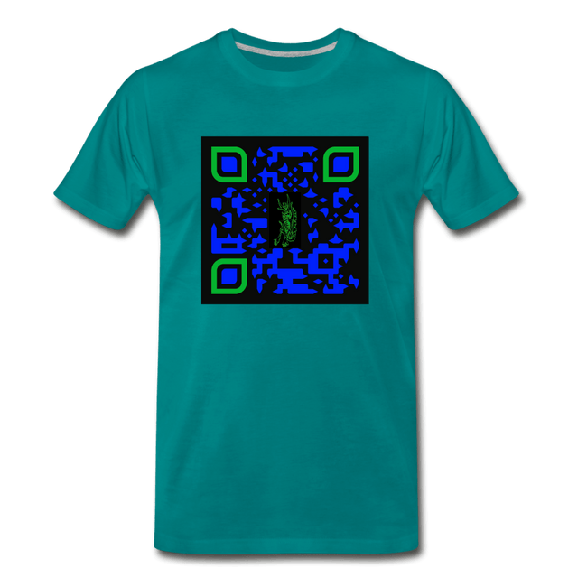 QR CODE ATRIXU COLLECTION MEN'S - teal