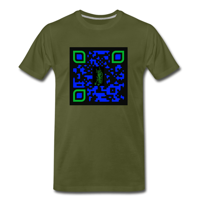 QR CODE ATRIXU COLLECTION MEN'S - olive green