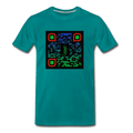 QR CODE ATRIXU COLLECTION MEN'S - teal