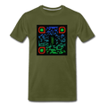 QR CODE ATRIXU COLLECTION MEN'S - olive green