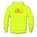 QR CODE ATRIXU HOODIE COLLECTION - safety green
