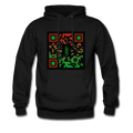QR CODE ATRIXU HOODIE COLLECTION - black