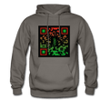QR CODE ATRIXU HOODIE COLLECTION - asphalt gray