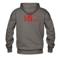 QR CODE ATRIXU HOODIE COLLECTION - asphalt gray