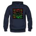 QR CODE ATRIXU HOODIE COLLECTION - navy