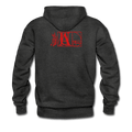 QR CODE ATRIXU HOODIE COLLECTION - charcoal gray