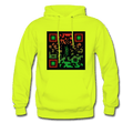 QR CODE ATRIXU HOODIE COLLECTION - safety green