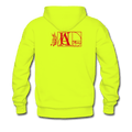 QR CODE ATRIXU HOODIE COLLECTION - safety green